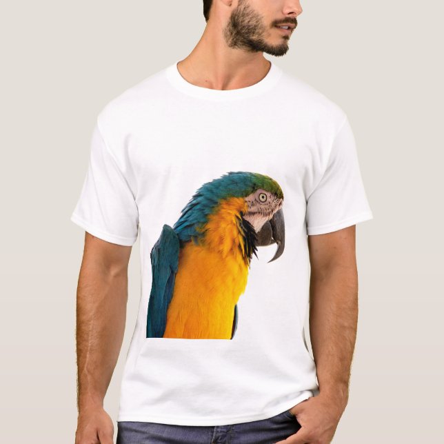T-shirt Perroquet coloré (Devant)