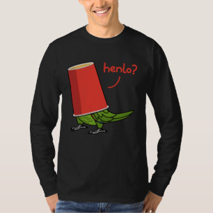 T-shirt Perroquet dans une tasse Henlo I Amazone à nuque