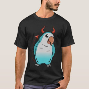 T-shirt Perroquet De Costume D'Effroi I Parakeet De Moine 