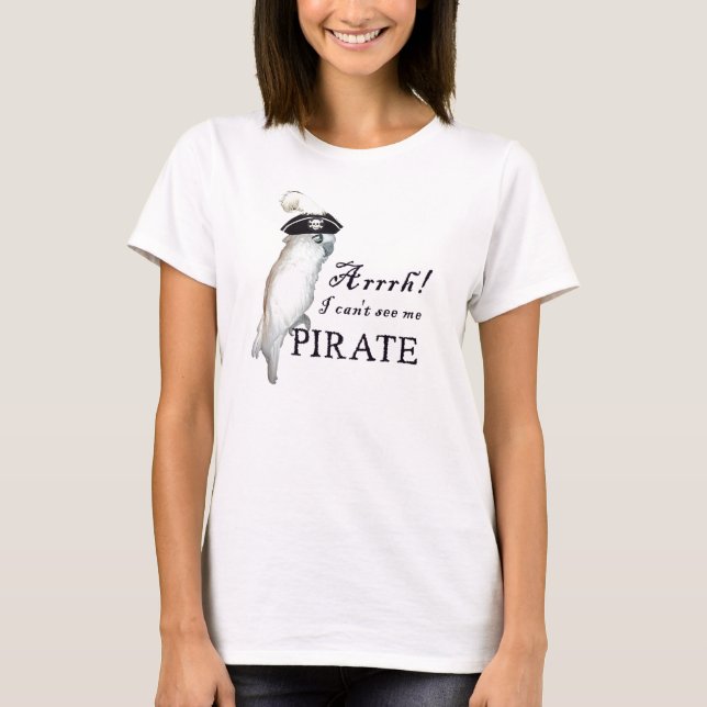 T-shirt Perroquet de pirate (Devant)