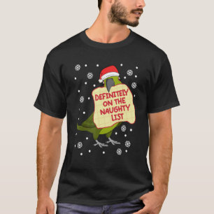 T-shirt Perroquet Définitivement Sur La Liste Vilain I Jau