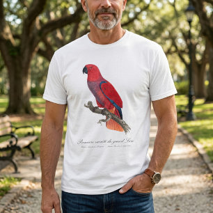 T-shirt Perroquet éclectus de Vosmaer, Eclectus Roratus Vo