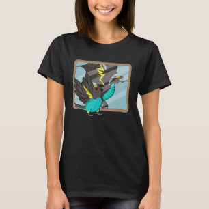 T-shirt Perroquet et dragon Réflexion I Meyers Parrot 1
