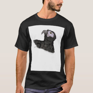 T-shirt perroquet gris africain