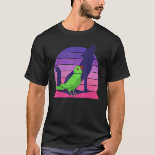T-shirt Perroquet Je hurle Loup Je hurle Rin Indien Vert