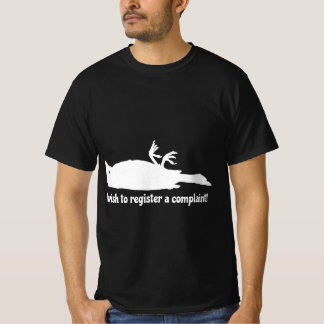 T-shirt Perroquet mort drôle Comédie plainte