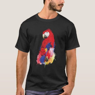 T-shirt Perroquet Oiseau Exotique Zoo Animal Budgerigar Pe