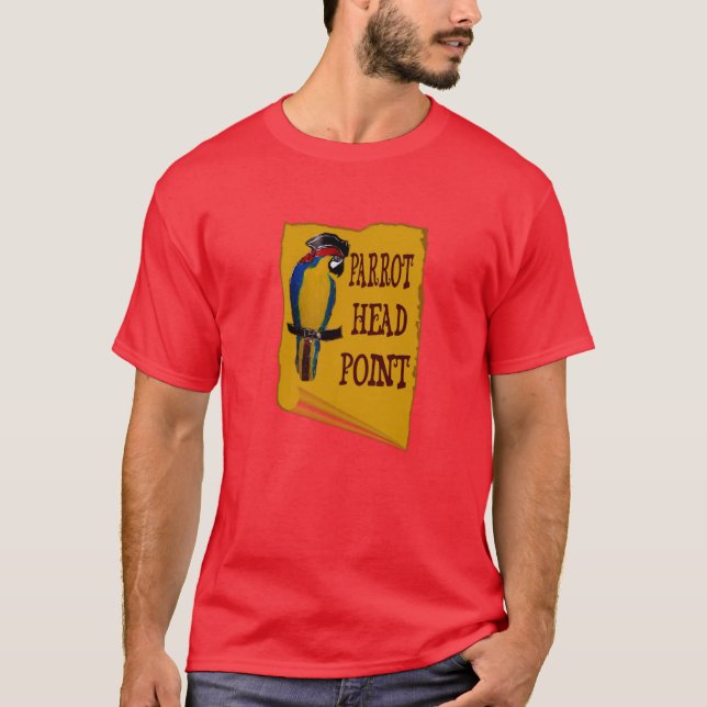 T-shirt Perroquet Pirate (Devant)