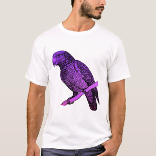 T-shirt Perroquet pourpre