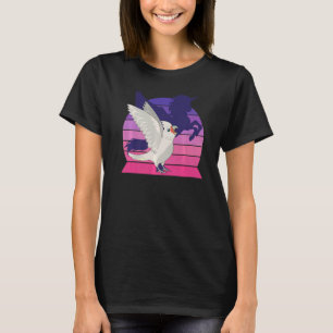 T-shirt Perroquet Rétro I Licorne ailée I Goffin criard