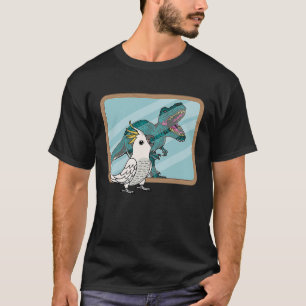 T-shirt Perroquet & Rex Reflection I Cacatoès à huppe jaun