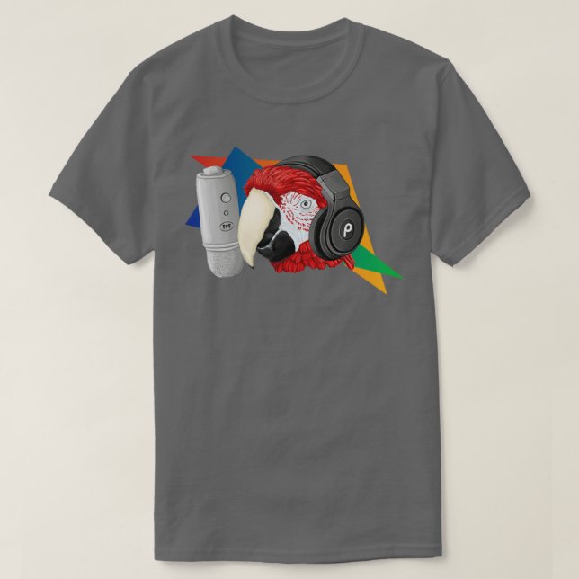 T-shirt Perroquet sans pomme (Design devant)