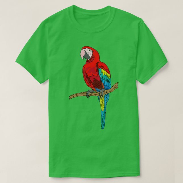 T-shirt Perroquet Sea Parrot Cadeau Coloré (Design devant)