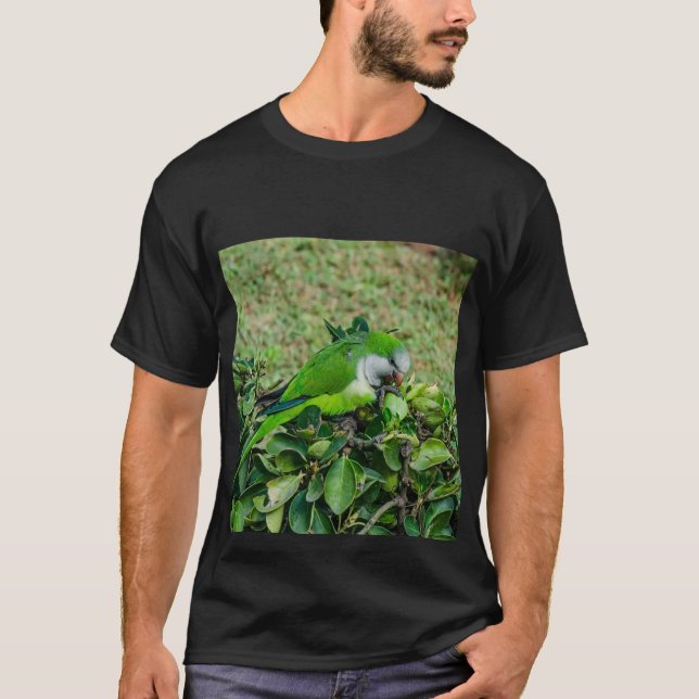 T-shirt Perroquet vert (Devant)