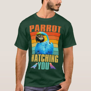 T-shirt perroquet vous regarder Funny cadeau idée cadeau p