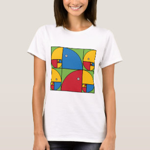 T-shirt Perroquets de Fibonacci