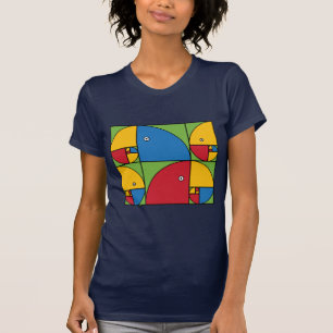 T-shirt Perroquets de Fibonacci