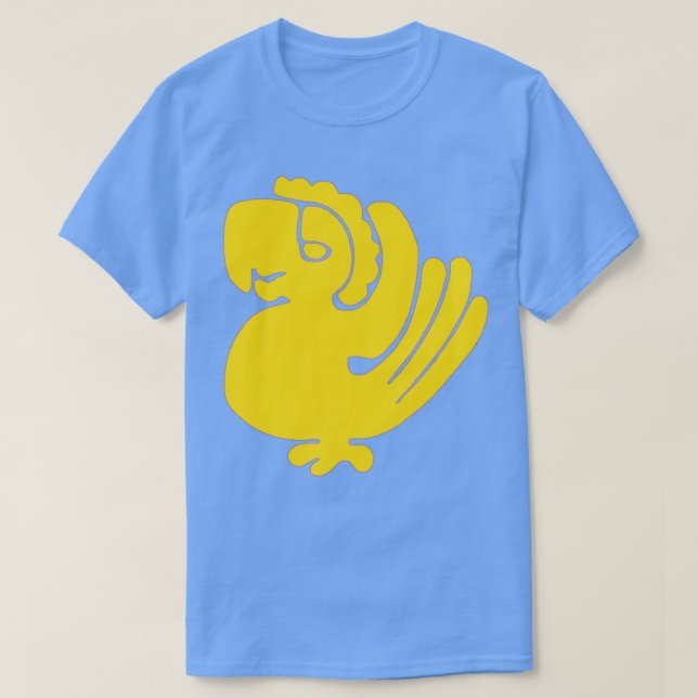 T-shirt Perroquets pourpres 1 (Design devant)