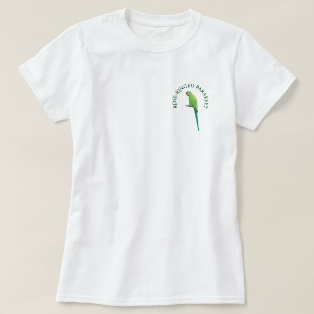 T-shirt - Perruche à collier (Design devant)