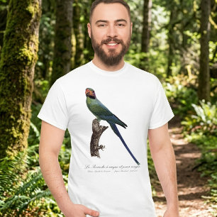 T-shirt Perruche à longue queue, Psittacula Longicauda