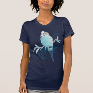 T-shirt Perruche bleue