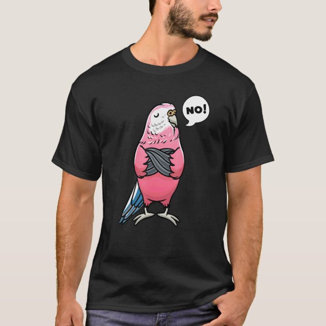 T-shirt Perruche d'oiseaux perroquets de Bourke 3 (Devant)