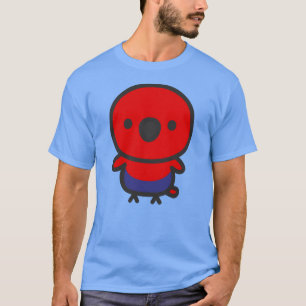 T-shirt Perruche éclectique / Femelle