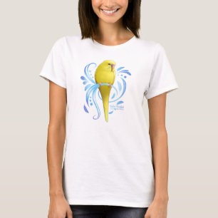 T-shirt Perruche jaune