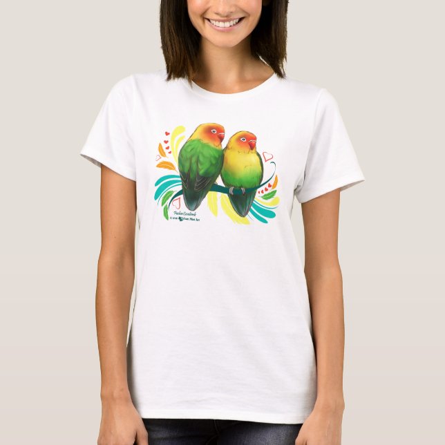 T-shirt Perruches de Fischer (Devant)