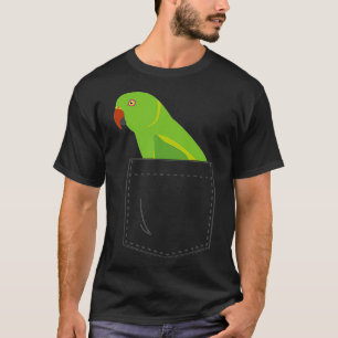 T-shirt Perruque de Ringneck Parrot Femme Fake
