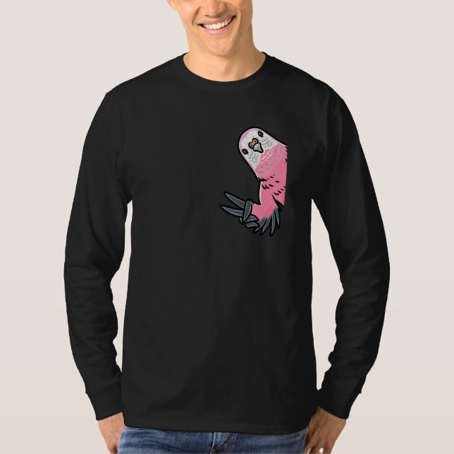 T-shirt Perruque d'oiseaux perroquets de Bourke (Devant)