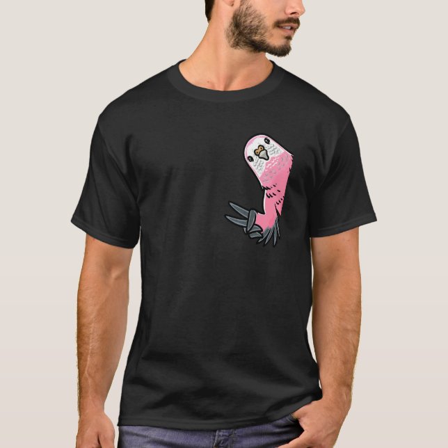 T-shirt Perruque d'oiseaux perroquets de Bourke (Devant)