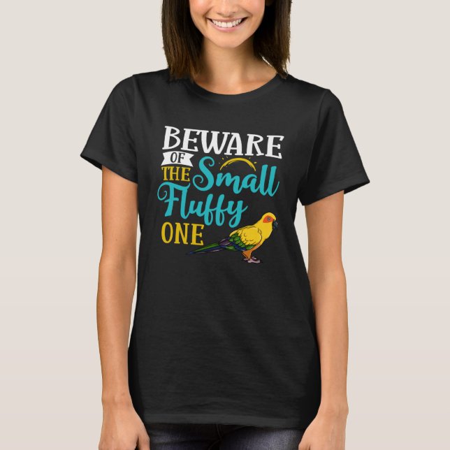 T-shirt Perruque d'oiseaux Sun Conure Parroquet d'aliments (Devant)