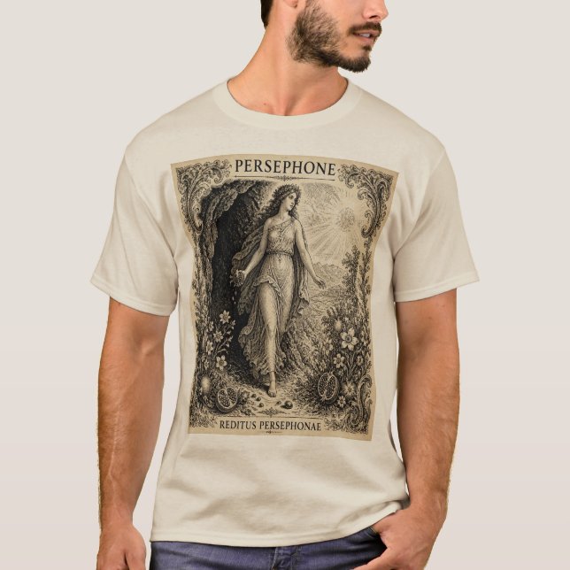 T-shirt Perséphone – Mythologie grecque (Devant)