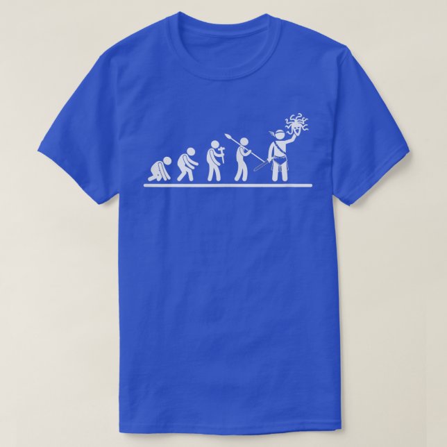 T-shirt Perseus Evolution Dieux Grecs Anciens Déesse - Med (Design devant)
