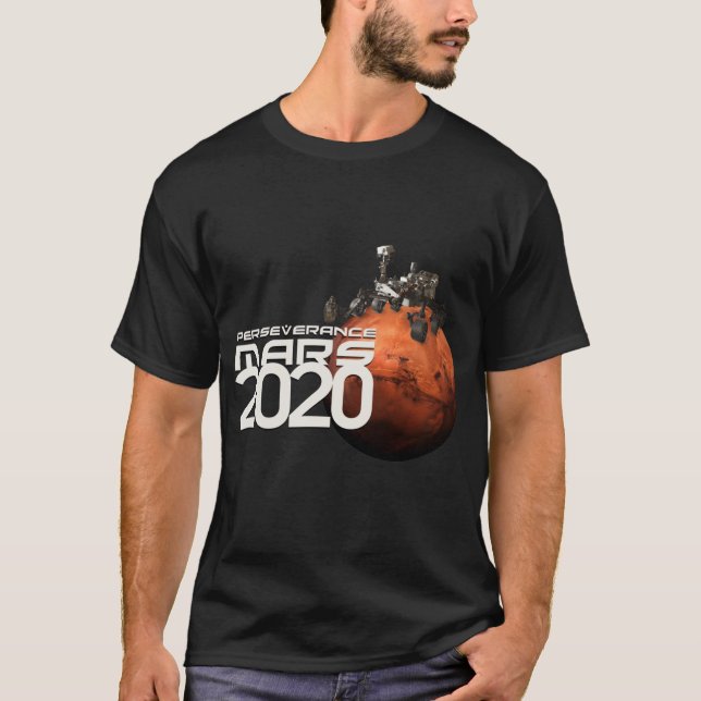 T-shirt Perseverance Rover Mars 2020 (Devant)