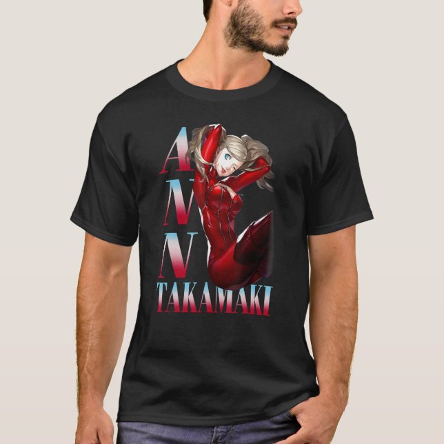 T-shirt Persona 5 Ann Takamaki Pose (Devant)