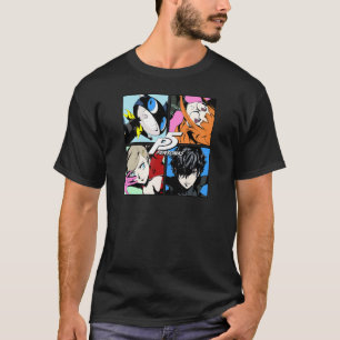 T-shirt Persona 5 Caractères Pop Art