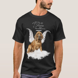 T-shirt Personalisé Pet Memorial Bloodhound Dog