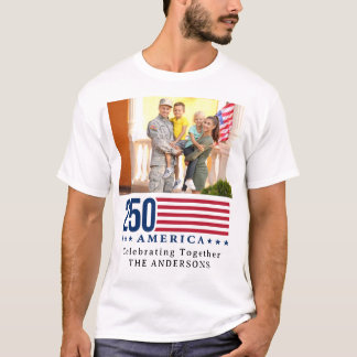 T-shirt Personalized 250 America Family Reunion Patriotic 
