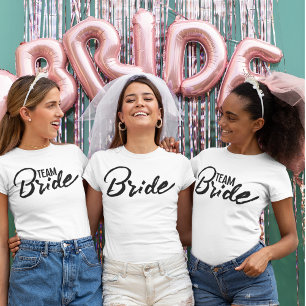 T-shirt Personalized Bachelorette Bridesmaids Party Group