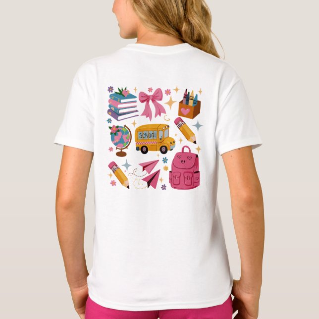 T-shirt Personalized Back to School (Dos)