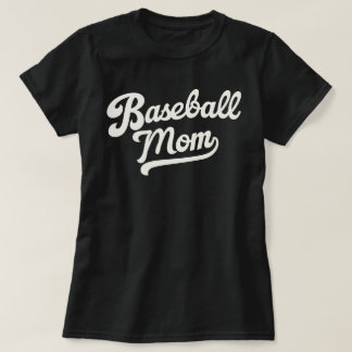 T-shirt Personalized Baseball Mom Custom Jersey Number 