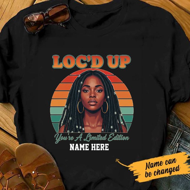 T-shirt Personalized BWA Locs Limited Edition T Shirt (Créateur téléchargé)