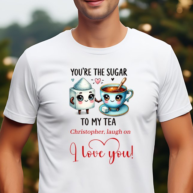 T-shirt Personalized Funny Food Valentine Love Quote Shirt (Personalized Funny Food Valentine Love Quote T-Shirt)