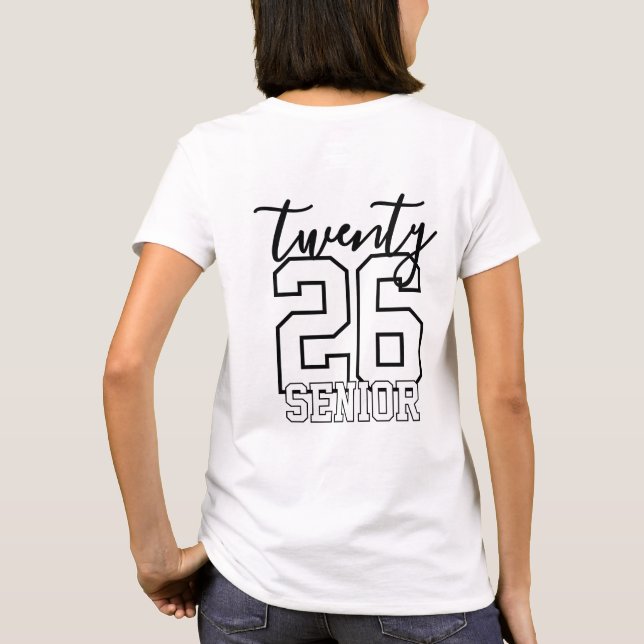 T-shirt Personalized Graduation Class Of Year (Dos)