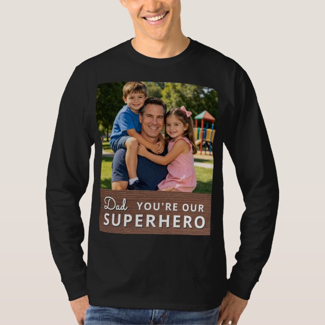 T-shirt Personalized with photo and text (Devant)