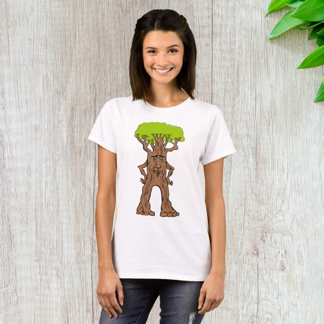 T-shirt Personnage d'arbre ambulant Créature d'arbre de fa (Créateur téléchargé)