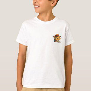 T-shirt Personnage de dessin animé de taco de surf pour en