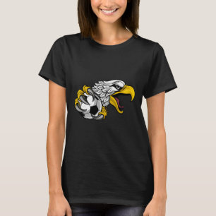 T-shirt Personnage de dessin animé Eagle Hawk Soccer Footl